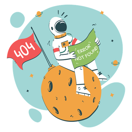 Astronauta perdido no espaço, flutuando com um mapa estelar confuso